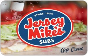Jersey Mike’s eGift Card | Digital Delivery