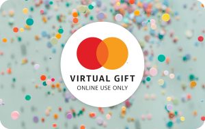 MasterCard Virtual eGift Card – 0 (plus .95 purchase fee) | For Online Use Only