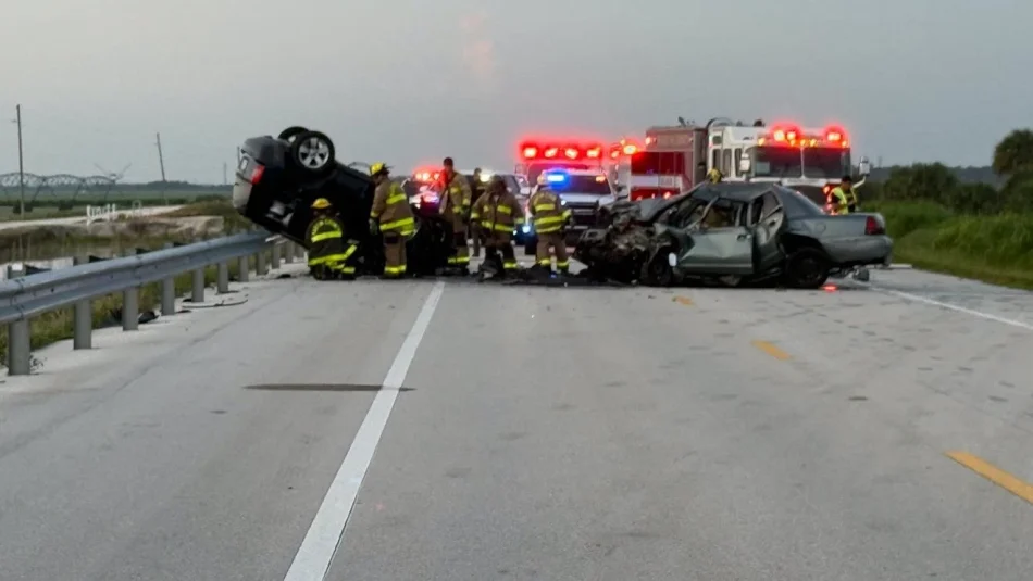 ‘Horrific’ head-on crash leaves two dead in Martin County