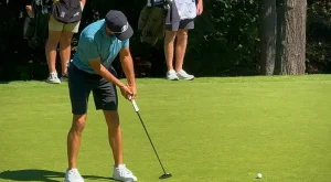 Jordan Spieth tests LAB VZN.1i putter at Travelers 2026