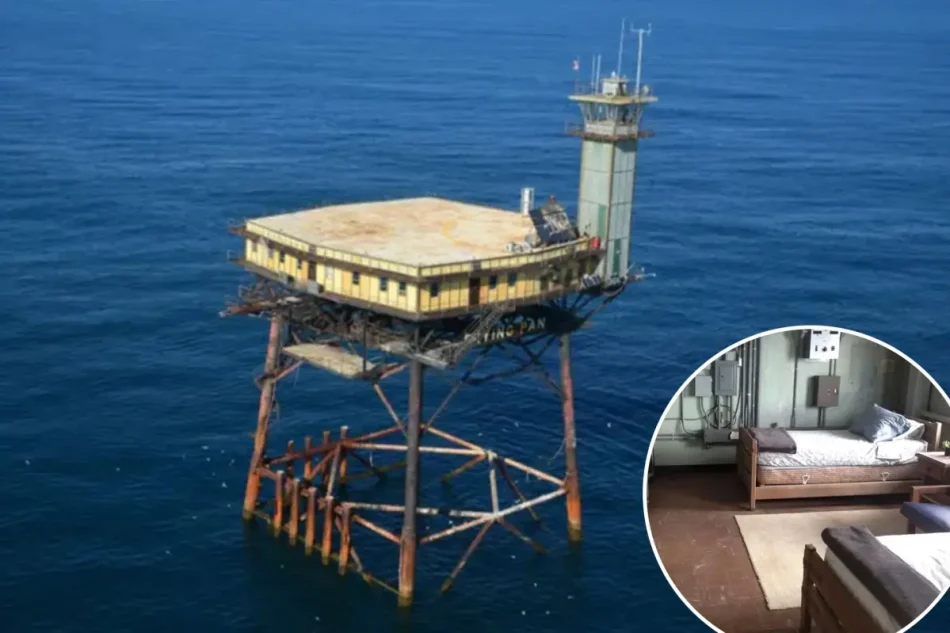 Tourists pay thousands to stay at the most dangerous hotel in the world out at sea