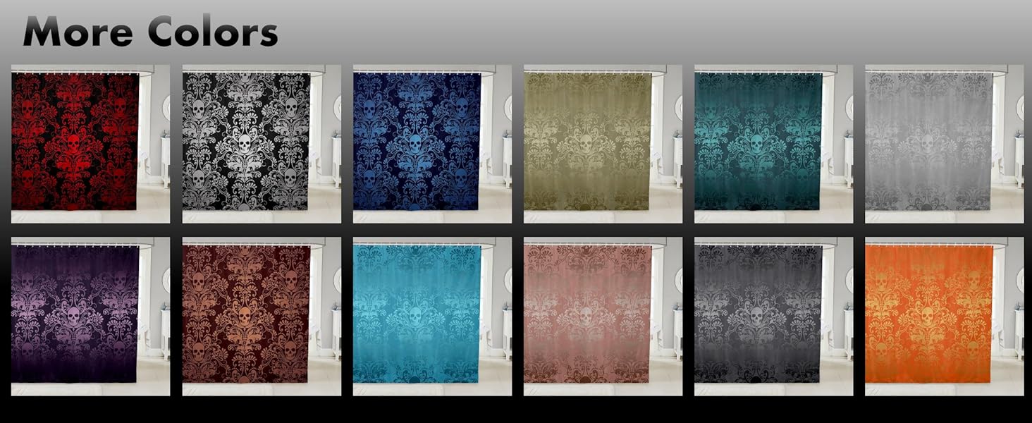 antique shower curtain black floral shower curtain baroque shower curtain