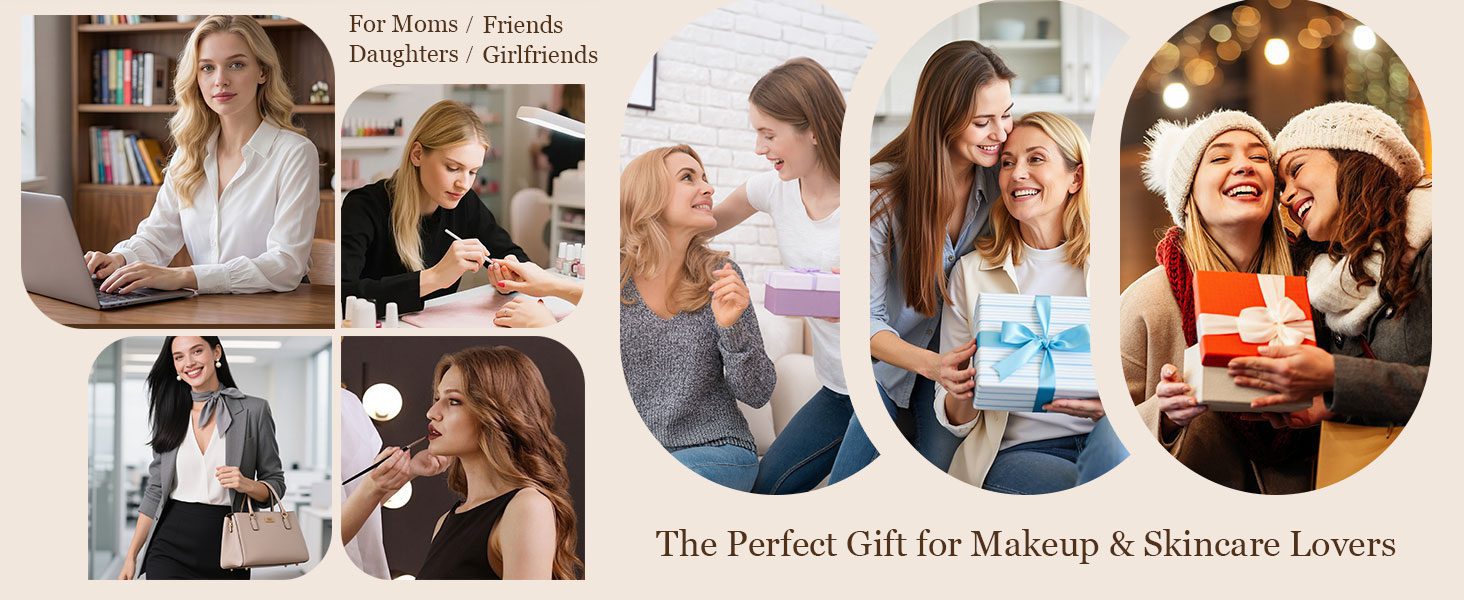 Countertop Makeup Organizer Drawers Large Cosmetic Storage Box Vanity Bathroom Counter Skincare