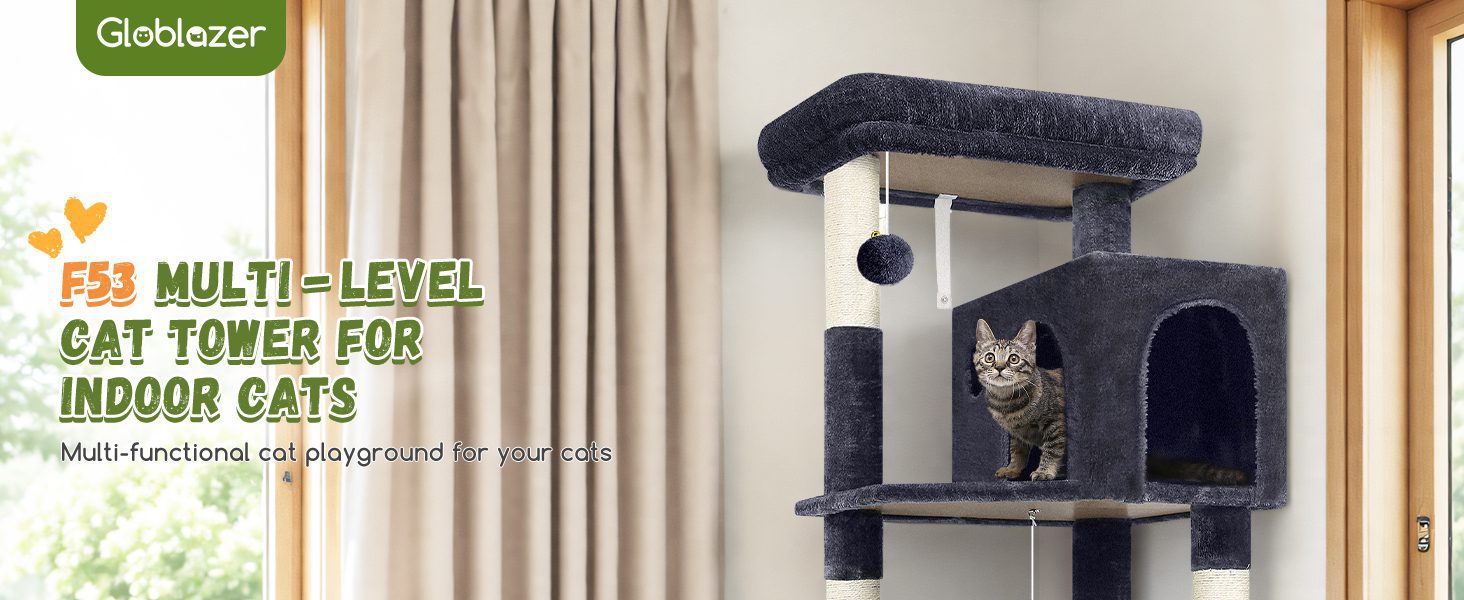 multi-level cat tower
