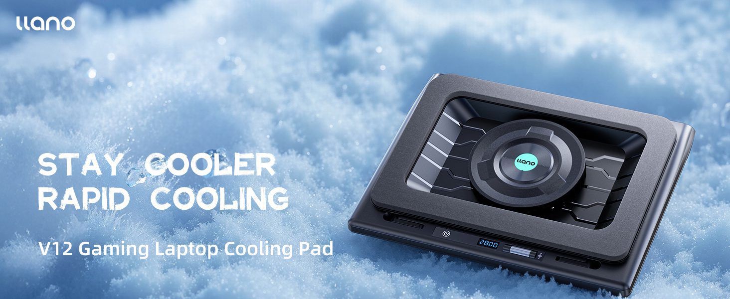 llano V12 laptop cooling pad