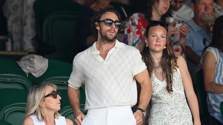 Aaron Taylor-Johnson’s Wimbledon suit has a party mode, too Aaron Taylor-Johnson’s Wimbledon suit has a party mode, too