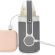 Portable USB Baby Bottle Warmer, 3 Temperature Adjustable for Car Travel and Milk Heat Keeper – Dark Gray Portable USB Baby Bottle Warmer, 3 Temperature Adjustable for Car Travel and Milk Heat Keeper – Dark Gray