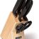Arcos 6 Piece Kitchen Knife Set with Block. 5 Chef Knives and 1 Scissors of Stainless Steel and Ergonomic Polypropylene Handle for Cutting Meat, Fish and Vegetables. Series Niza. Color Black Arcos 6 Piece Kitchen Knife Set with Block. 5 Chef Knives and 1 Scissors of Stainless Steel and Ergonomic Polypropylene Handle for Cutting Meat, Fish and Vegetables. Series Niza. Color Black