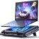 llano Laptop Cooler, Gaming Laptop Cooling Pad with 3500RPM Turbofan, 4.72 Inch External Fan Laptop Stand, Adjustable Variable Speed, Button Control, Seal Foam for Rapid Laptop13-17.3in, V10, Black llano Laptop Cooler, Gaming Laptop Cooling Pad with 3500RPM Turbofan, 4.72 Inch External Fan Laptop Stand, Adjustable Variable Speed, Button Control, Seal Foam for Rapid Laptop13-17.3in, V10, Black