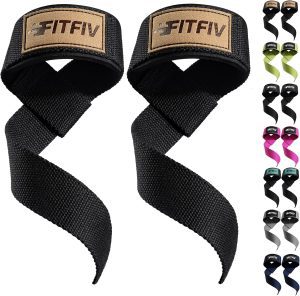 Lifting Straps for Weightlifting, Lifting Wrist Straps for Gym Strength Training, Neoprene-padded Wrist Cushion – Men & Women