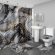 4PCS Black Grey Marble Bathroom Sets with Shower Curtain and Rugs, Abstract Shower Curtain Sets with Rugs, Modern Bathroom Curtains Shower Set Accessories with Toilet Lid Cover 4PCS Black Grey Marble Bathroom Sets with Shower Curtain and Rugs, Abstract Shower Curtain Sets with Rugs, Modern Bathroom Curtains Shower Set Accessories with Toilet Lid Cover