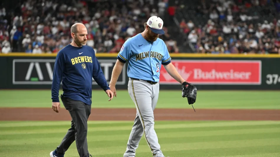 Brandon Woodruff hurt in Brewers’ Fourth of July loss to Diamondbacks Brandon Woodruff hurt in Brewers’ Fourth of July loss to Diamondbacks
