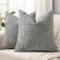 decorUhome Fall Neutral Grey Chenille Throw Pillow Covers 18×18 Set of 2 Textured Soft Cozy Slubby Couch Pillow Covers Modern Farmhouse Boho Decorative Pillow Cases for Bed Sofa Living Room decorUhome Fall Neutral Grey Chenille Throw Pillow Covers 18×18 Set of 2 Textured Soft Cozy Slubby Couch Pillow Covers Modern Farmhouse Boho Decorative Pillow Cases for Bed Sofa Living Room
