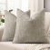 decorUhome Fall Light Brown Chenille Throw Pillow Covers 18×18 Set of 2 Textured Soft Cozy Slubby Couch Pillow Covers Modern Farmhouse Boho Decorative Pillow Cases for Bed Sofa Living Room