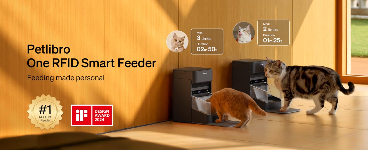 PETLIBRO Automatic Cat Feeder RFID Feeder