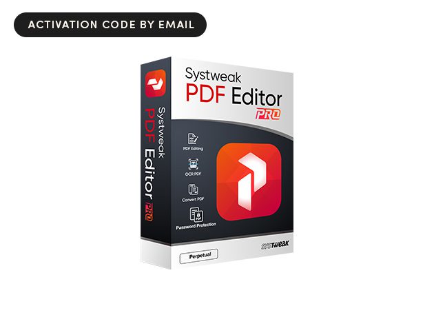 Systweak PDF Editor Pro: Lifetime Subscription Systweak PDF Editor Pro: Lifetime Subscription