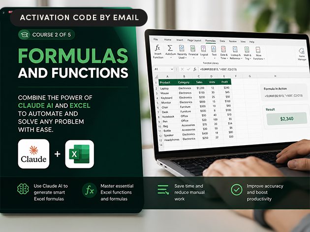Claude AI for Microsoft Excel Mastery Bundle for Claude AI for Microsoft Excel Mastery Bundle for