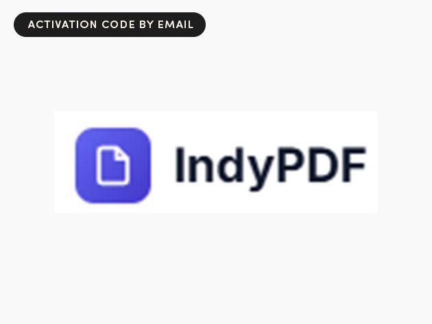 IndyPDF Editor & Converter: Lifetime Subscription IndyPDF Editor & Converter: Lifetime Subscription